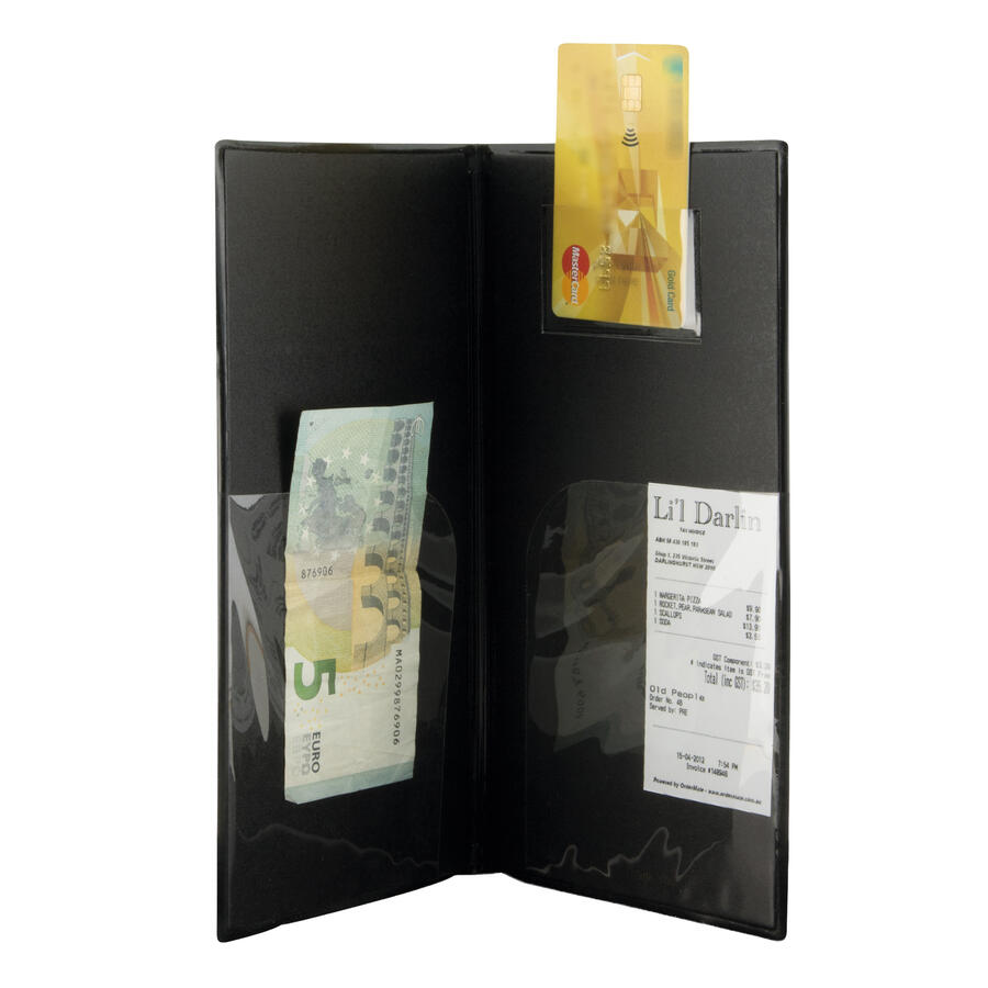 Porta Conto BASIC in PVC con 4+2 Buste Fisse SECURIT