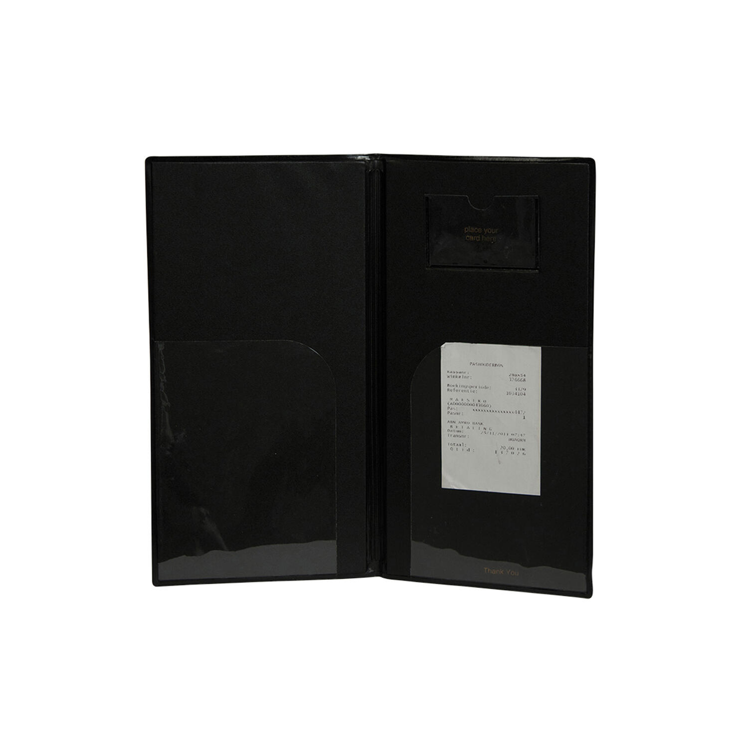 Porta Conto BASIC in PVC con 4+2 Buste Fisse SECURIT