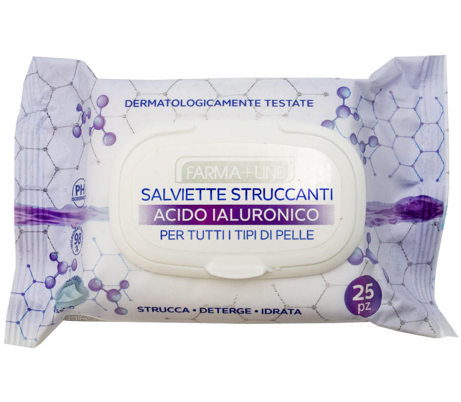 IRGE SALVIETTINE STRUCCANTI ACIDO IALURONICO 25 PEZZI 