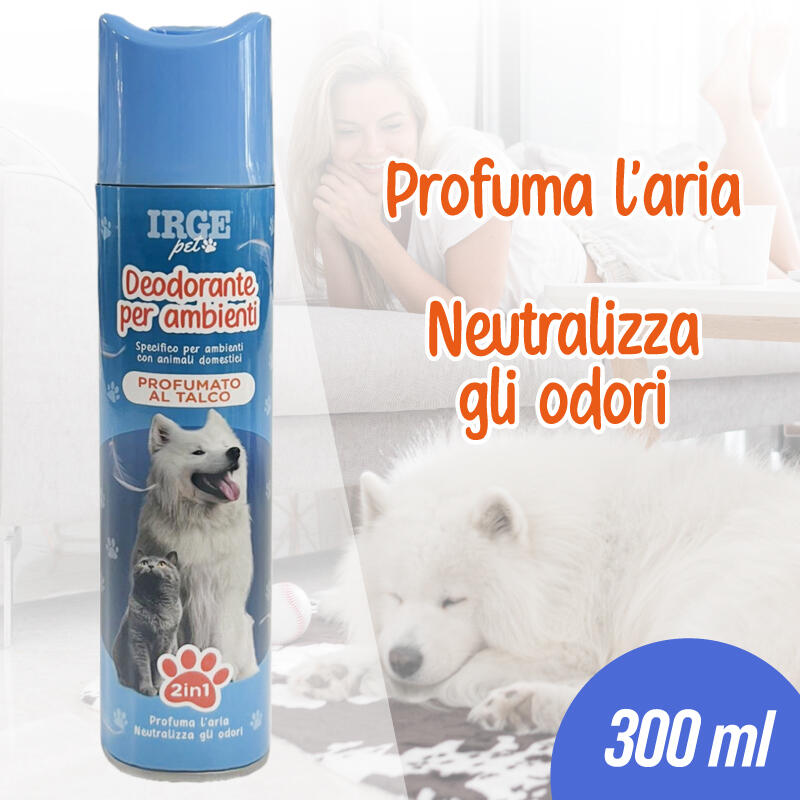 IRGE DEO PET 300 ML TALCO 