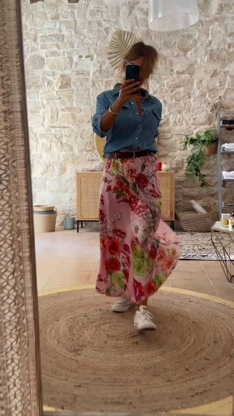 Gonna Sofia pink