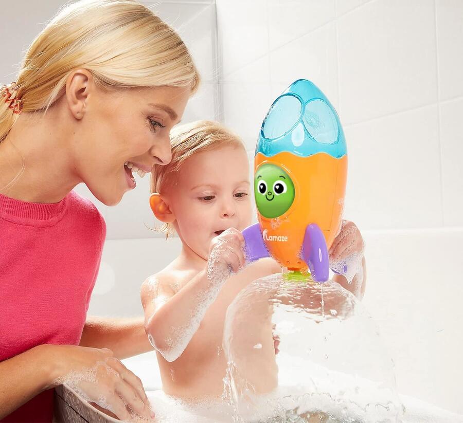 Toomies Tomy Fountain Rocket Baby Bath Toy - +12mesi