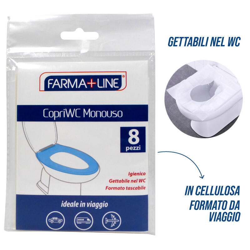 IRGE COPRI WC MONOUSO 8 PEZZI 