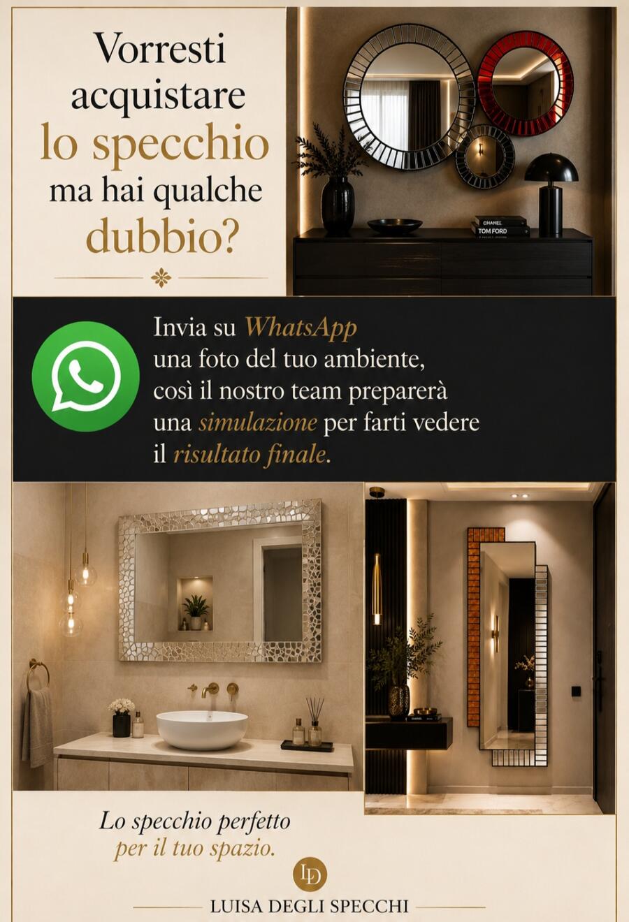 Specchio "Best" tondo