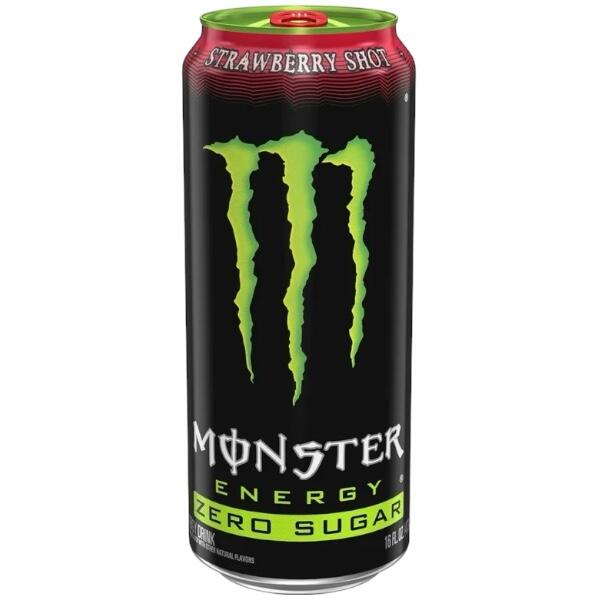Monster strawberry shot zero sugar 473ml 