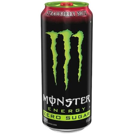 Monster strawberry shot zero sugar 473ml 
