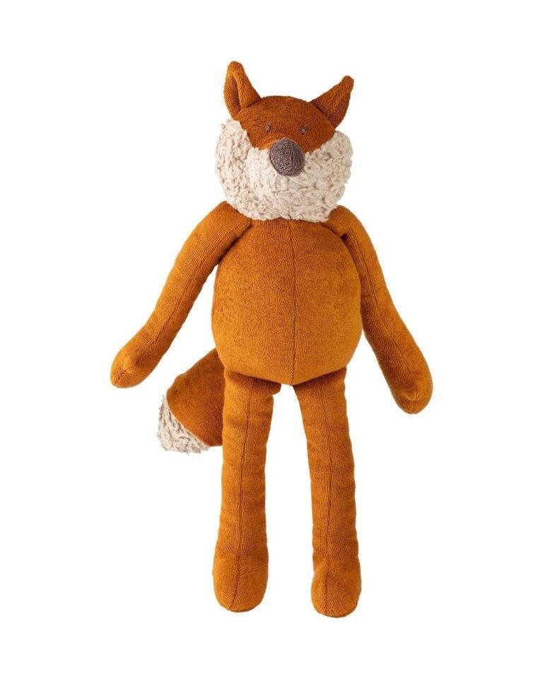Peluche Volpe Hipster in cotone biologico 