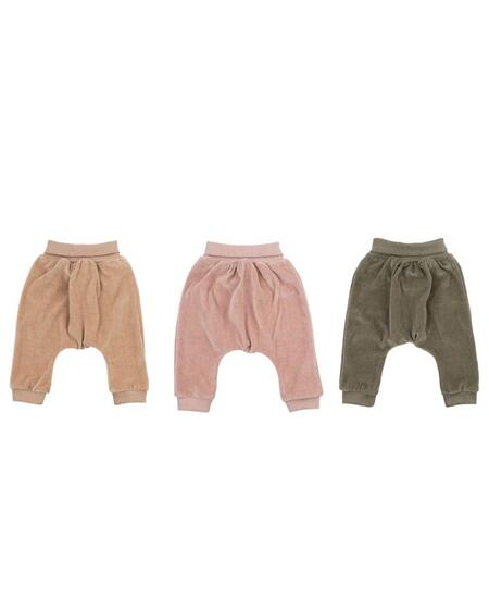 Pantaloni in velluto di cotone biologico 