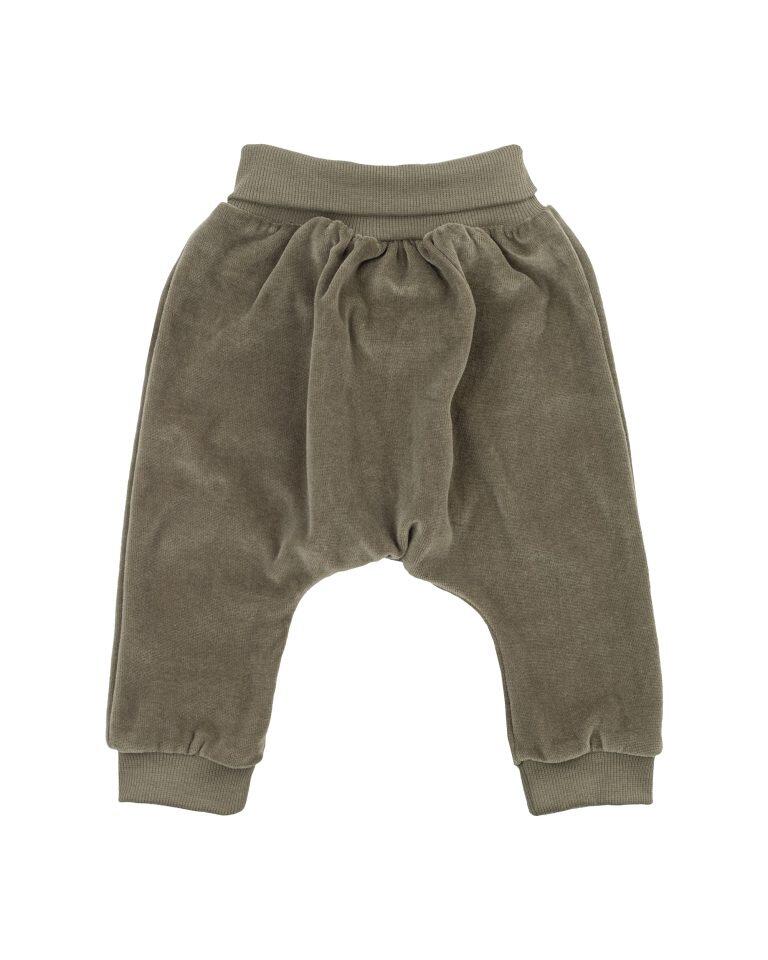 Pantaloni in velluto di cotone biologico 