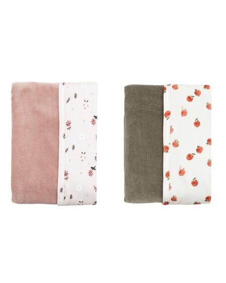 Coperta doppia faccia in cotone biologico 