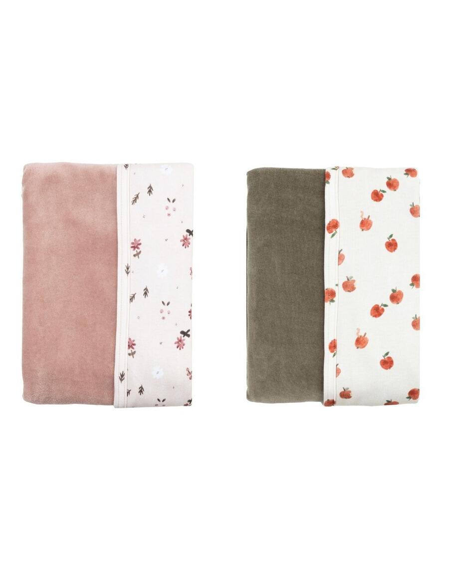 Coperta doppia faccia in cotone biologico 