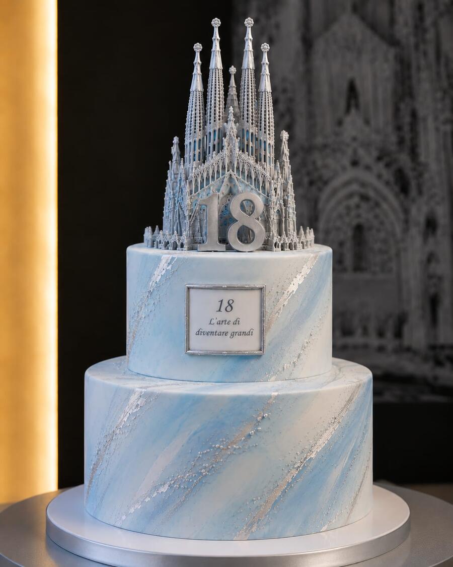Sagrada Familia torta scenografica