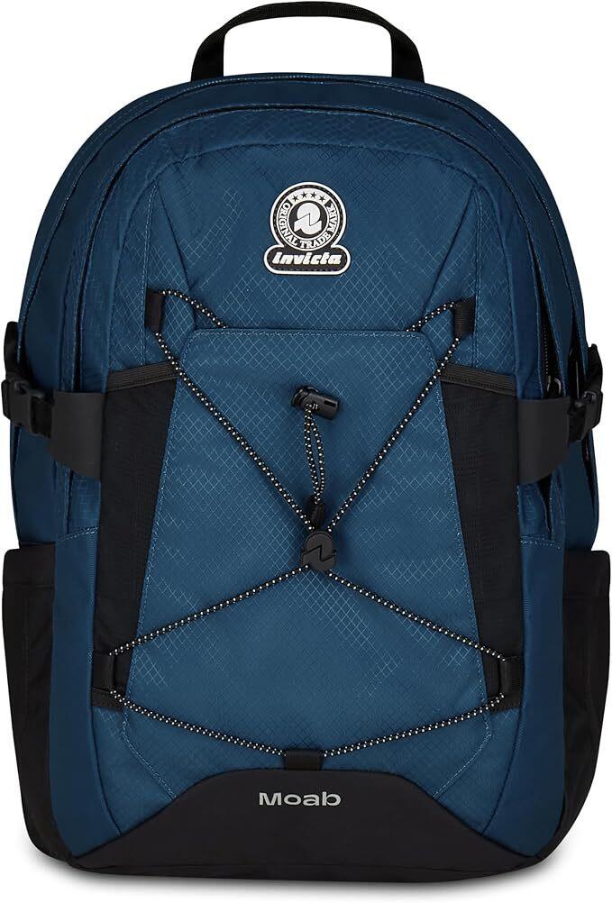 Invicta Zaino MOAB SOLID GRS, Tasche multifunzione, Per ragazzi e ragazze, Adulti, Scuola, Tempo libero, Viaggi