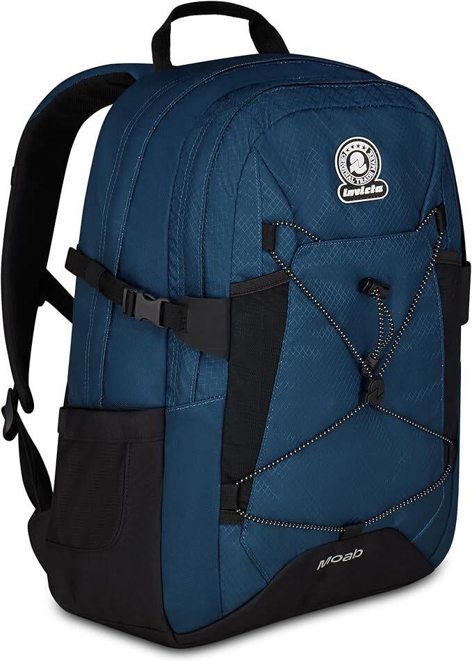 Invicta Zaino MOAB SOLID GRS, Tasche multifunzione, Per ragazzi e ragazze, Adulti, Scuola, Tempo libero, Viaggi