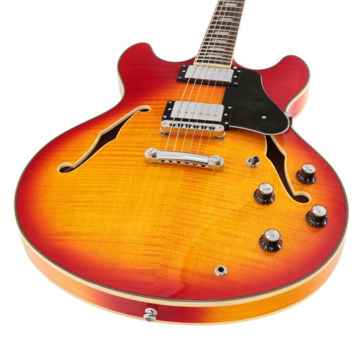 Sire Larry Carlton H7 Cherry Sunburst