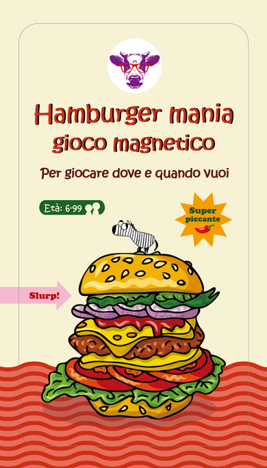 Hamburger Mania - Gioco magnetico