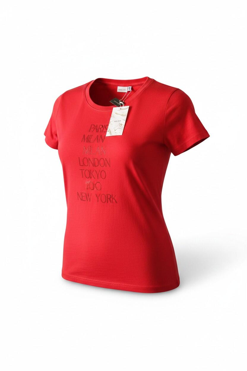 Lotto misto T-Shirt Donna " Over " brand: Lara Riva made in Italy  - assortimento da 25, 50 o 100 pz.