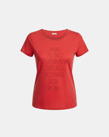 Lotto misto T-Shirt Donna " Over " brand: Lara Riva made in Italy - assortimento da 25, 50 o 100 pz.