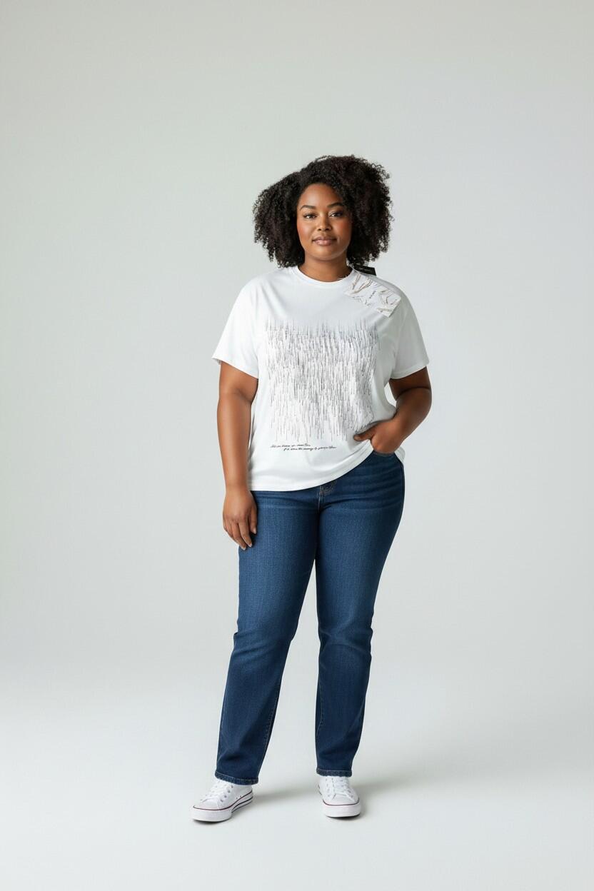 Lotto misto T-Shirt Donna " Over " brand: Lara Riva made in Italy  - assortimento da 25, 50 o 100 pz.