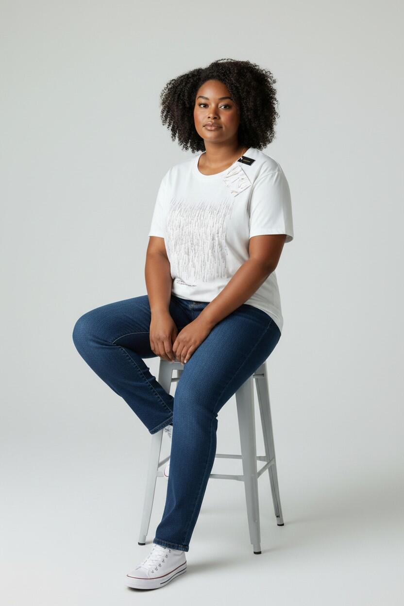 Lotto misto T-Shirt Donna " Over " brand: Lara Riva made in Italy  - assortimento da 25, 50 o 100 pz.