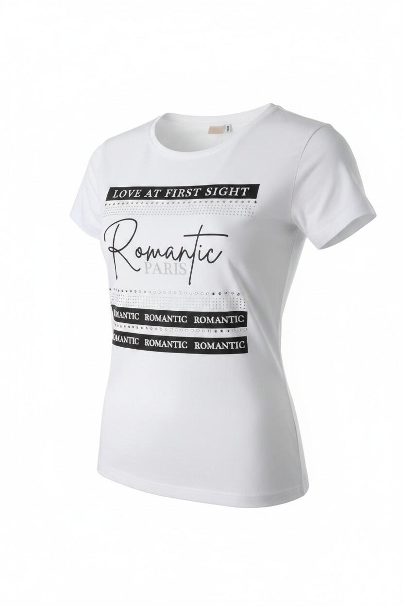 Lotto misto T-Shirt Donna " Over " brand: Lara Riva made in Italy  - assortimento da 25, 50 o 100 pz.