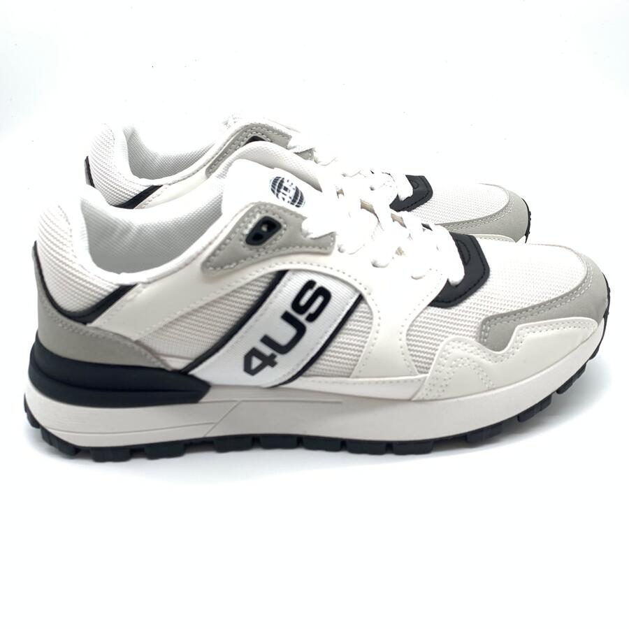 Cesare Paciotti 4US sneakers Snooze White-Black