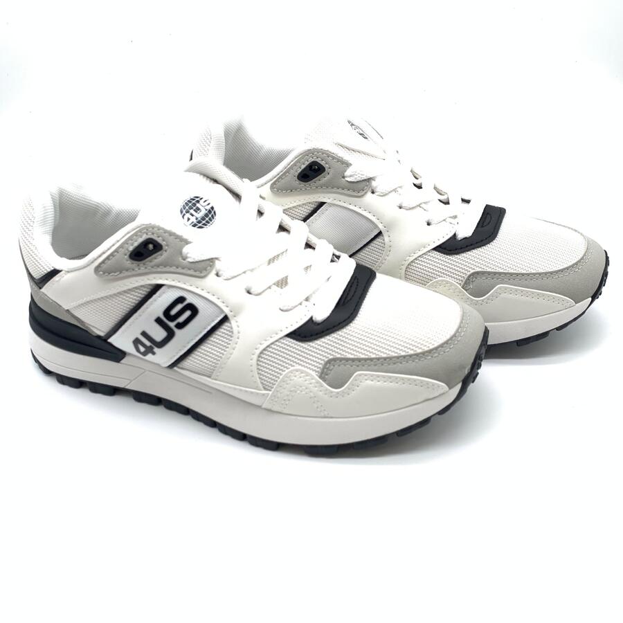 Cesare Paciotti 4US sneakers Snooze White-Black