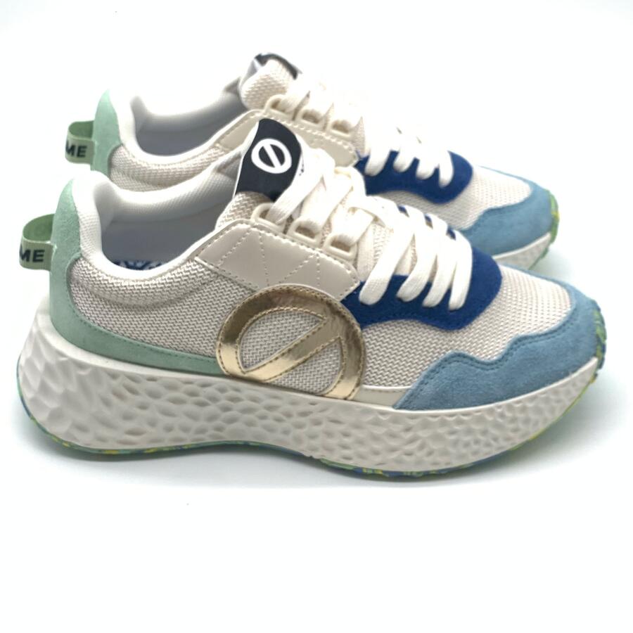 No Name sneakers modello jogger  W Dove/Sky /Mint 