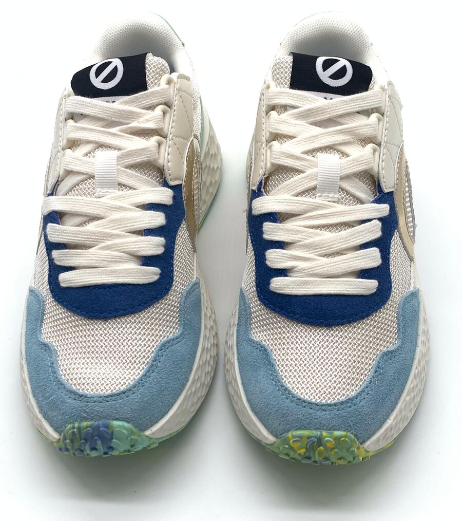 No Name sneakers modello jogger  W Dove/Sky /Mint 