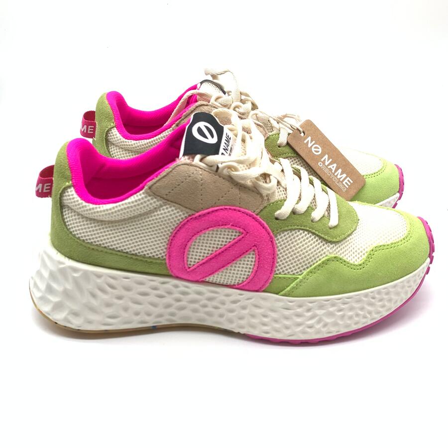 No Name sneakers modello Carter Jogger  W Lime/Dove/Apple