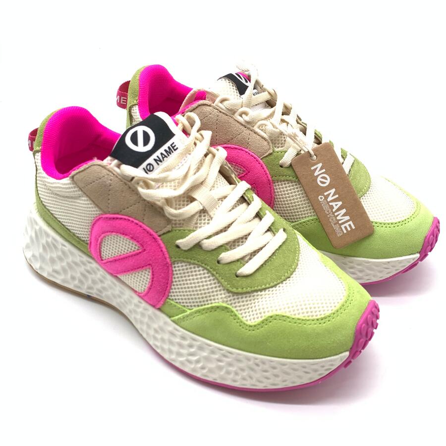 No Name sneakers modello Carter Jogger  W Lime/Dove/Apple