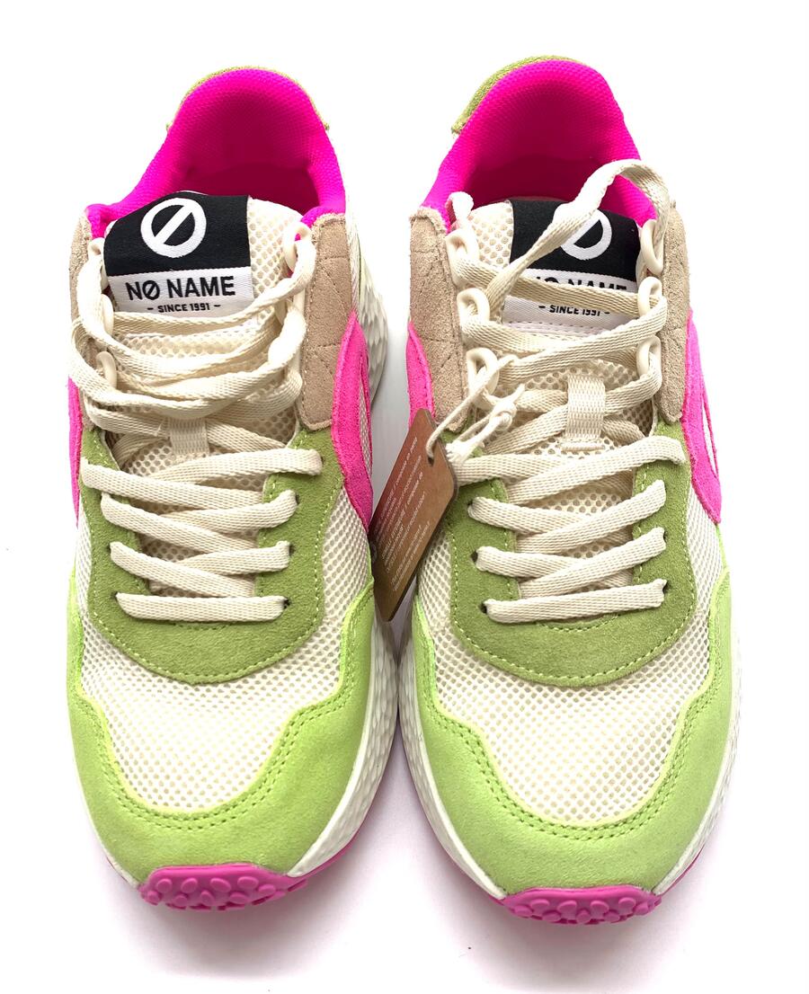 No Name sneakers modello Carter Jogger  W Lime/Dove/Apple
