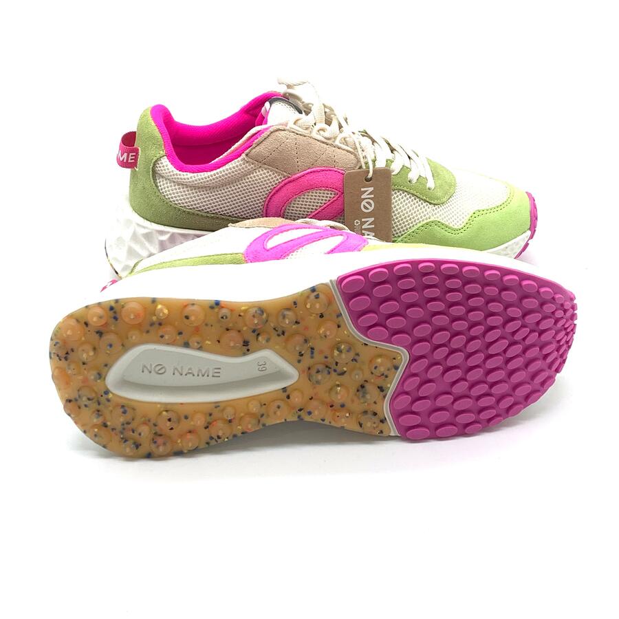 No Name sneakers modello Carter Jogger  W Lime/Dove/Apple