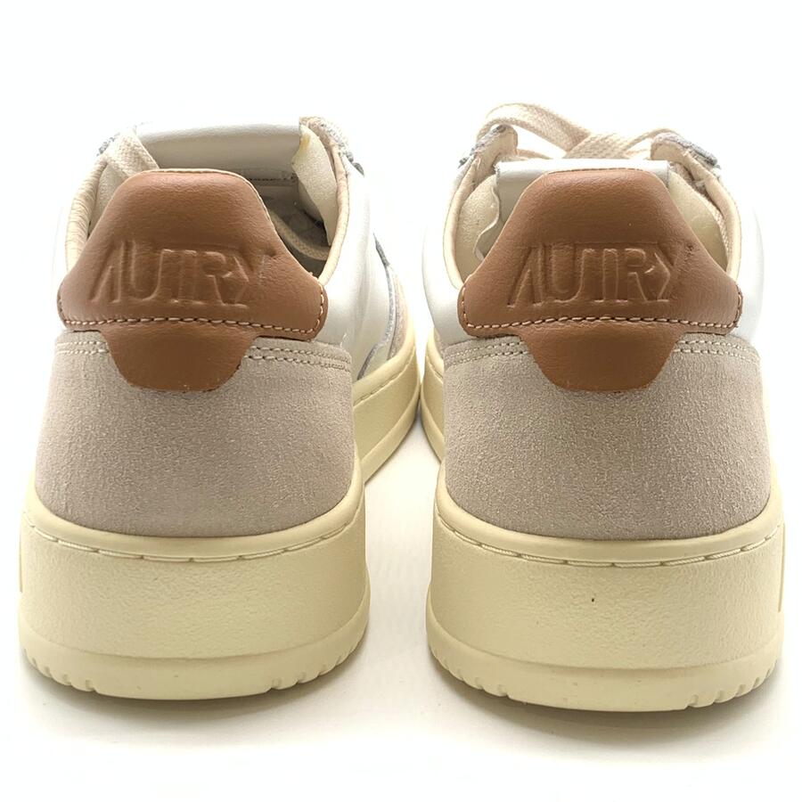 Autry medalist  Low Man leat/suede White/Lion