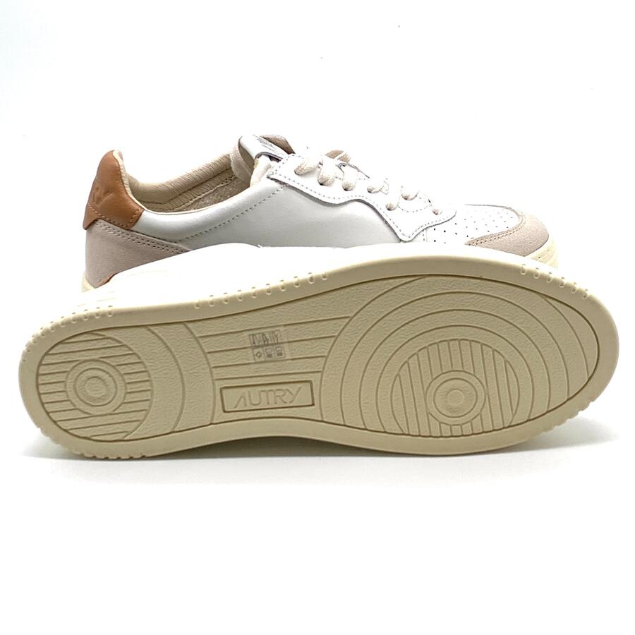 Autry medalist  Low Man leat/suede White/Lion