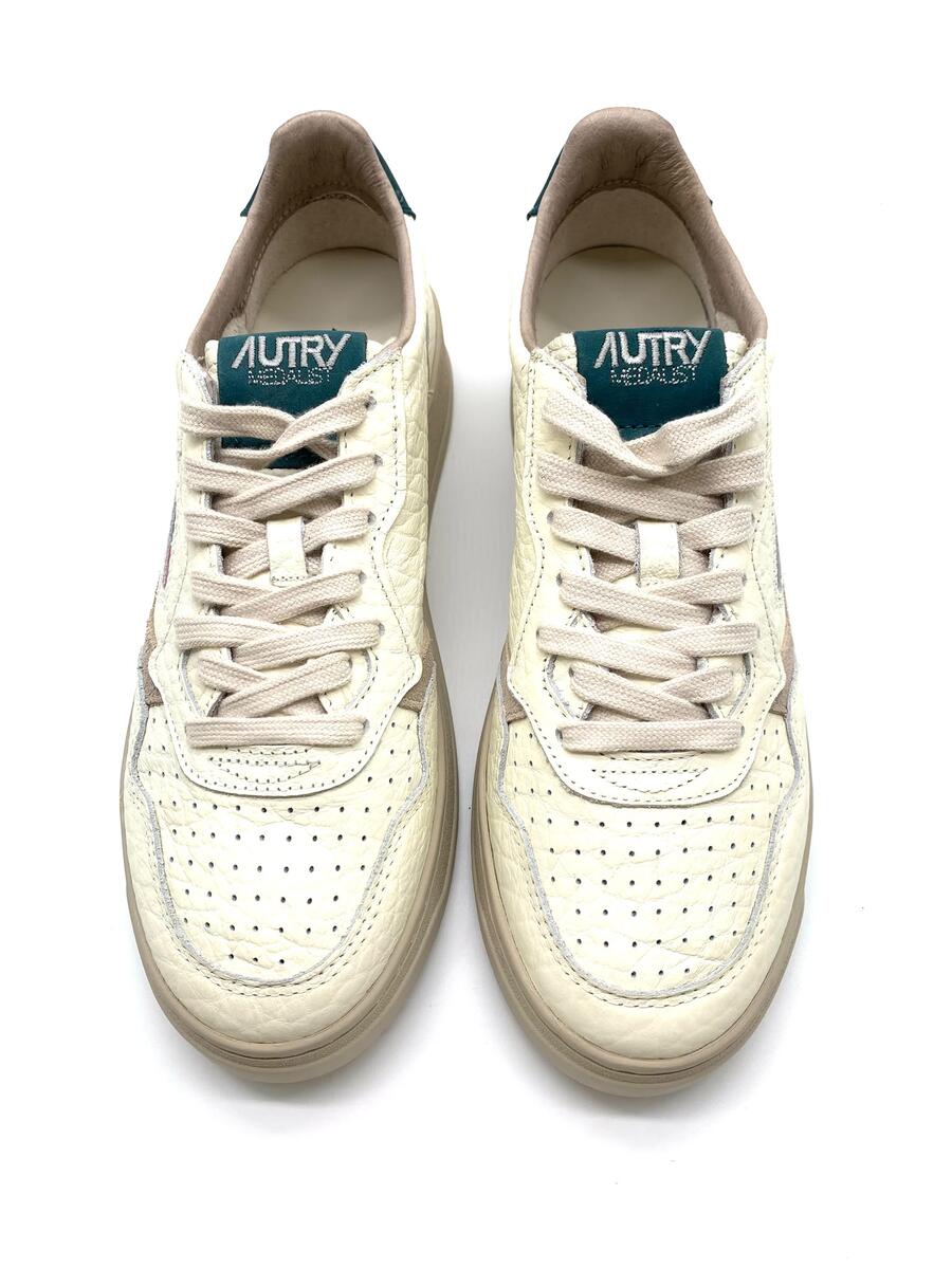 Autry medalist  Low Man Nbk/Ele/Suede Dark sea/feat gray