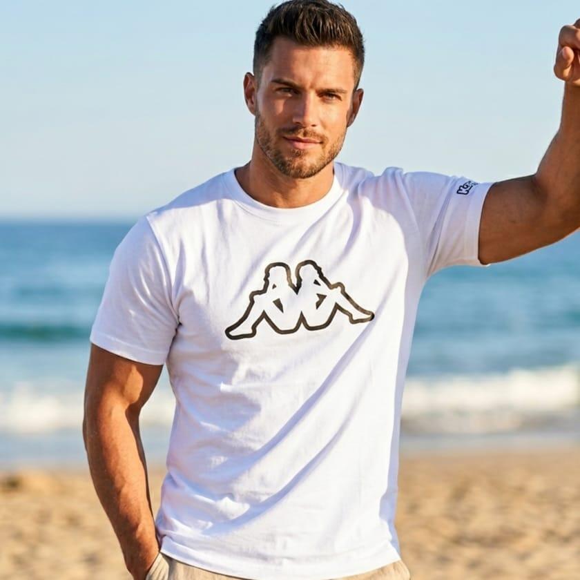 Lotti Misti T-Shirt Uomo Brand Kappa da 25, 50 o 100 pz.