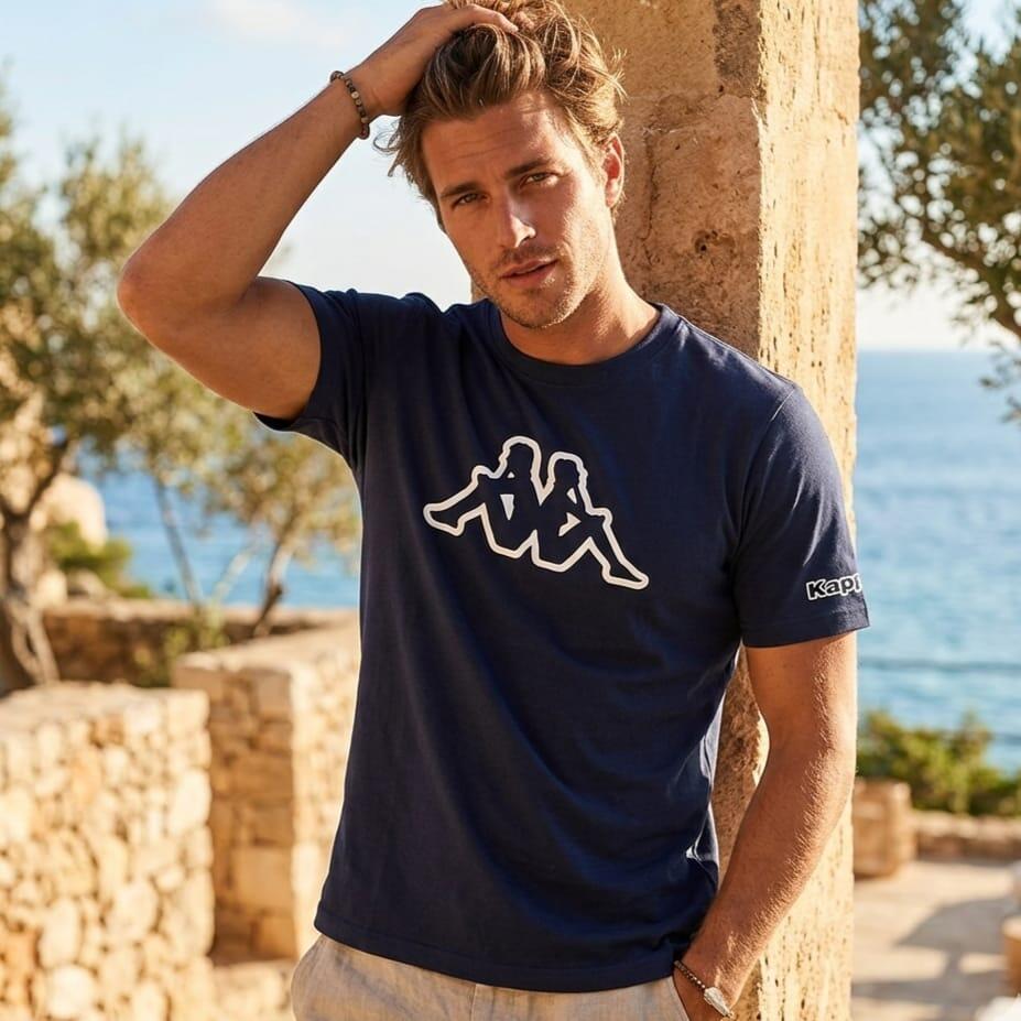 Lotti Misti T-Shirt Uomo Brand Kappa da 25, 50 o 100 pz.