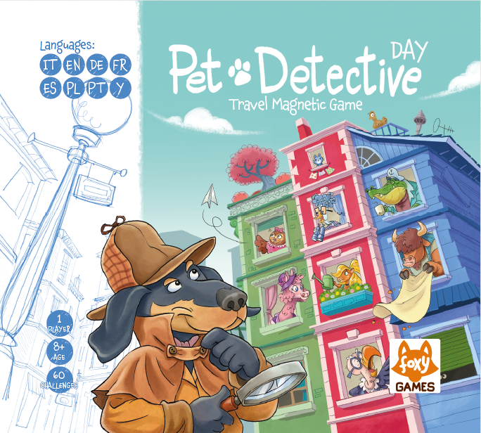 Pet Detective - Gioco magnetico di logica