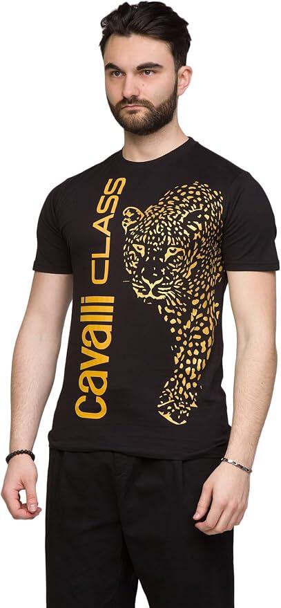 Lotti T-Shirt Uomo Brand Cavalli Class da 25, 50 o 100 pz.