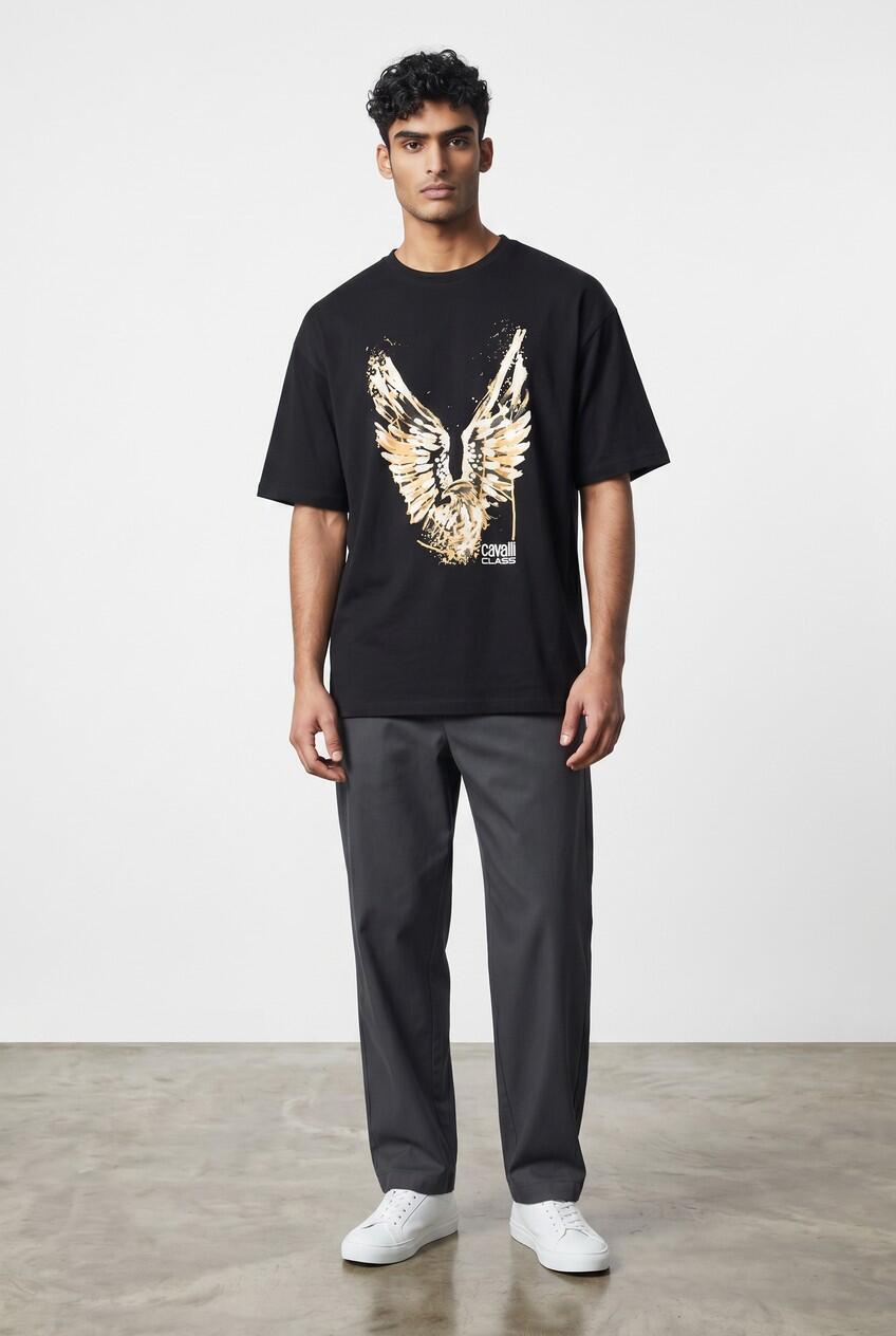 Lotti T-Shirt Uomo Brand Cavalli Class da 25, 50 o 100 pz.