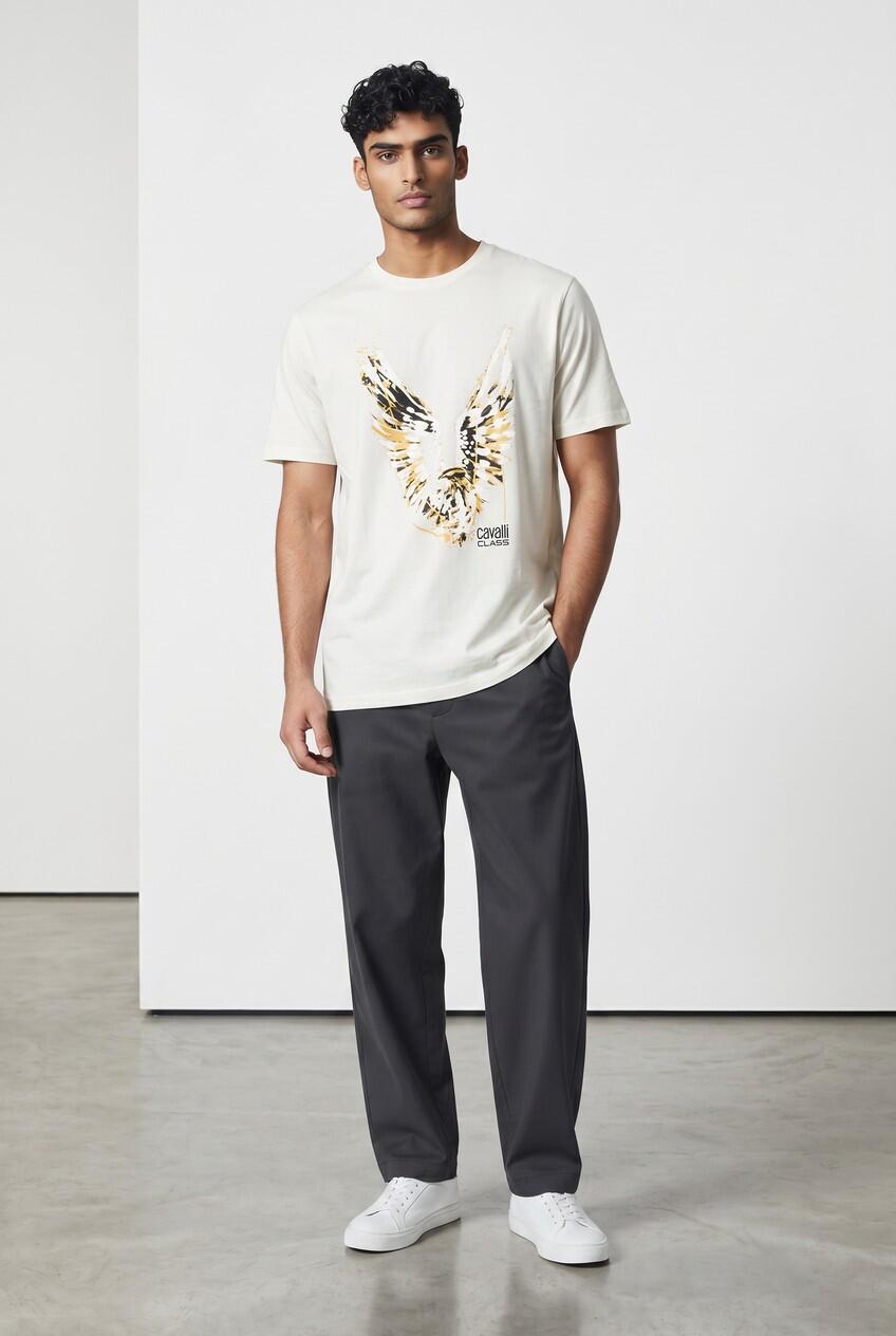 Lotti T-Shirt Uomo Brand Cavalli Class da 25, 50 o 100 pz.
