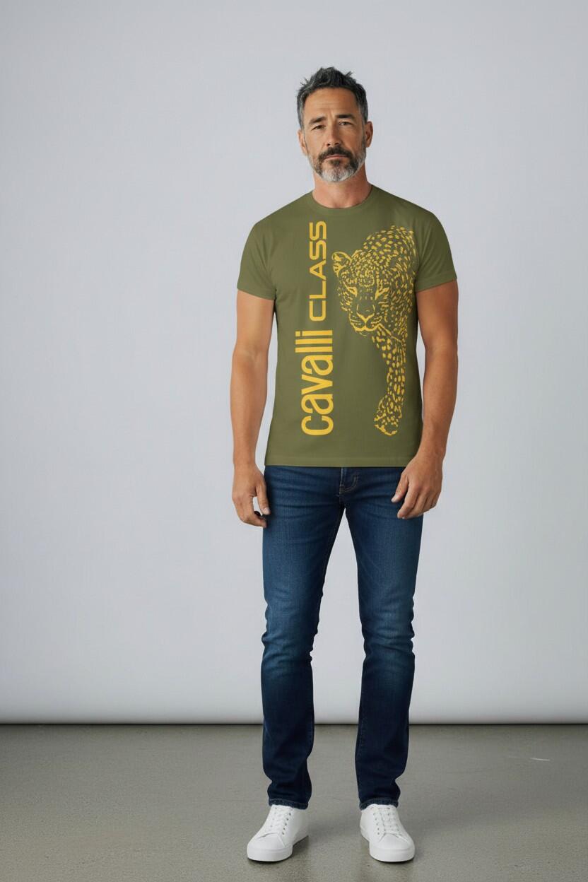 Lotti T-Shirt Uomo Brand Cavalli Class da 25, 50 o 100 pz.