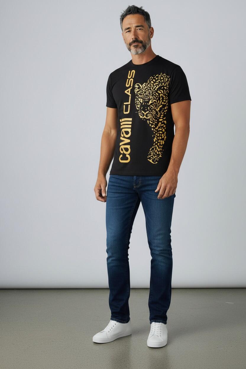 Lotti T-Shirt Uomo Brand Cavalli Class da 25, 50 o 100 pz.