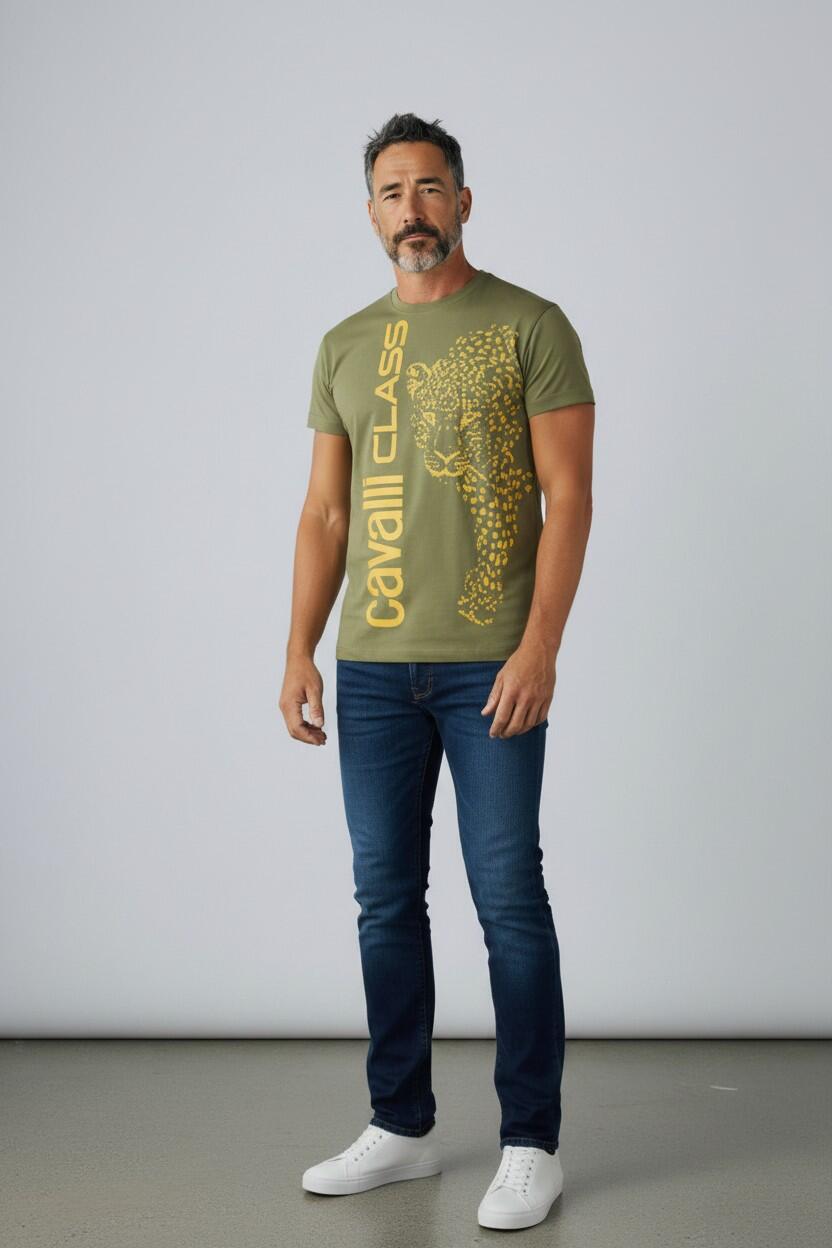 Lotti T-Shirt Uomo Brand Cavalli Class da 25, 50 o 100 pz.