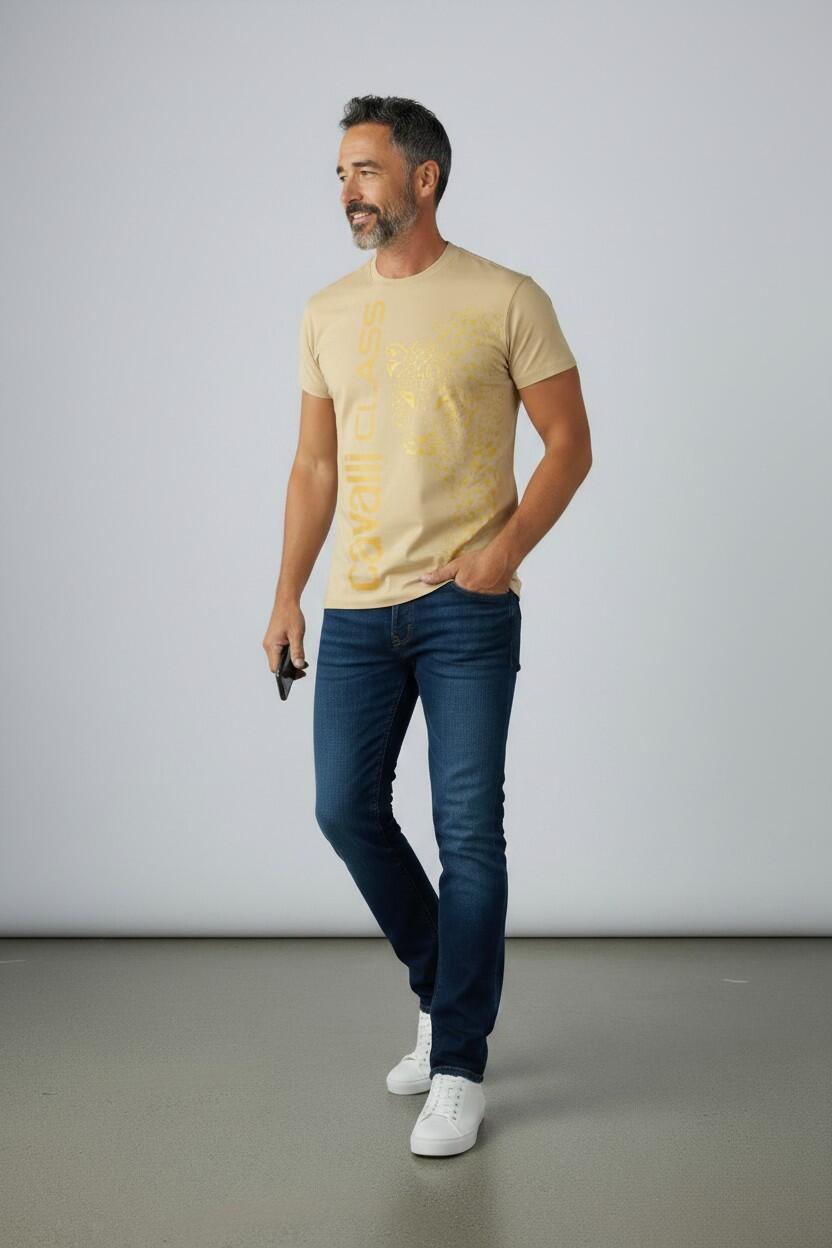 Lotti T-Shirt Uomo Brand Cavalli Class da 25, 50 o 100 pz.