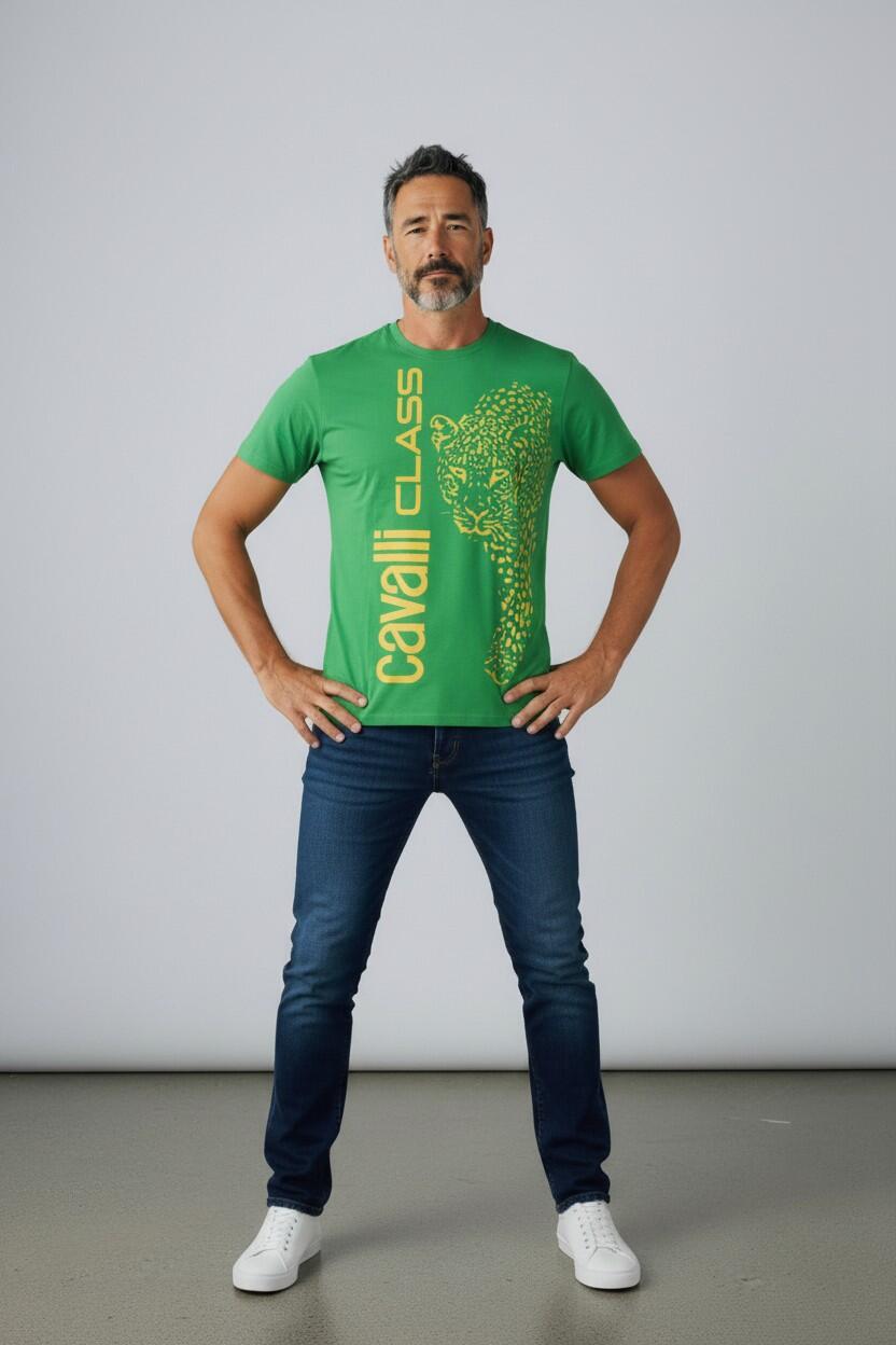 Lotti T-Shirt Uomo Brand Cavalli Class da 25, 50 o 100 pz.