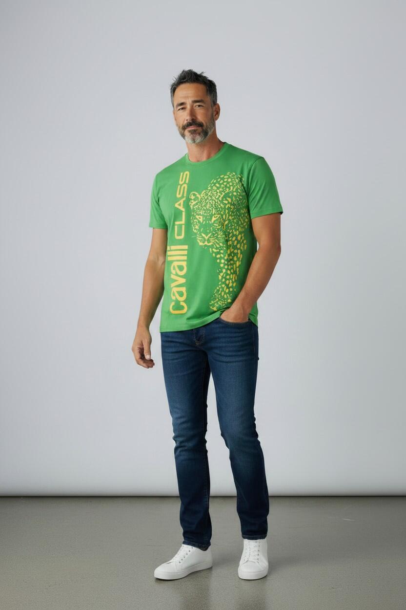 Lotti T-Shirt Uomo Brand Cavalli Class da 25, 50 o 100 pz.