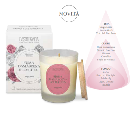 Nasoterapia - Rosa selvatica e Limetta Candela profumata