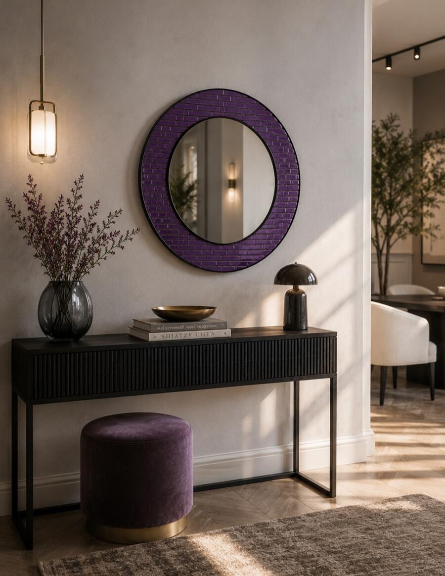 Specchio "Trendy" tondo